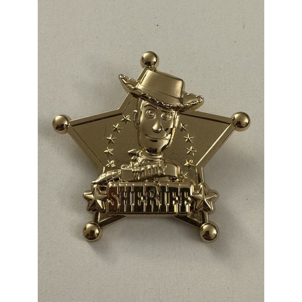 Disney Toy Story Star Pin Gold Colored D23